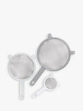 Tala Kitchen Sieves set of 3 in grey (British brand)