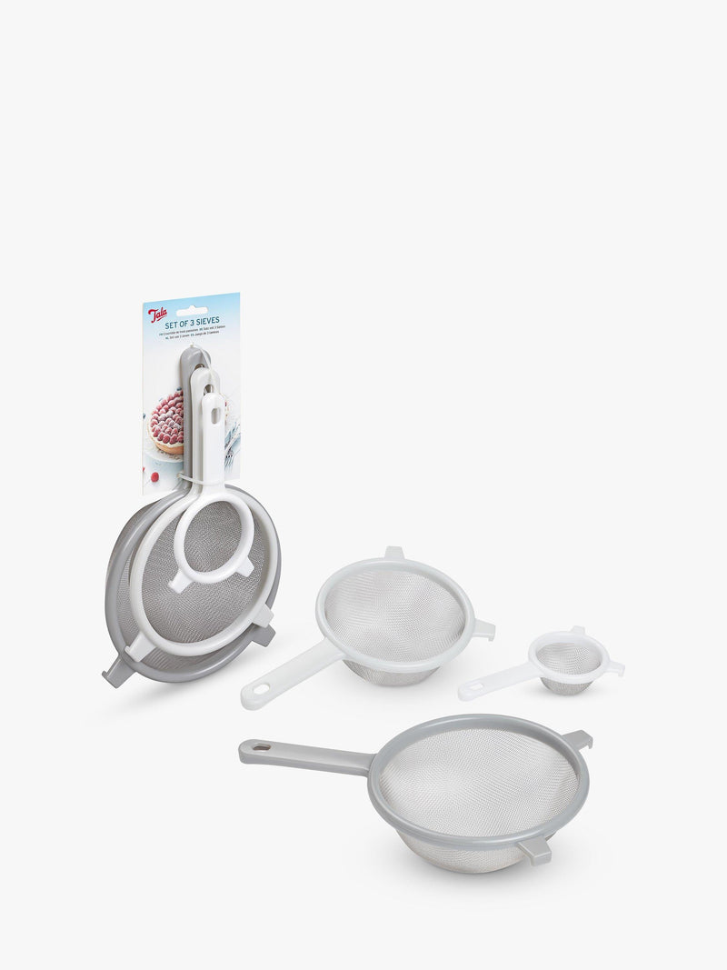 Tala Kitchen Sieves set of 3 in grey (British brand)
