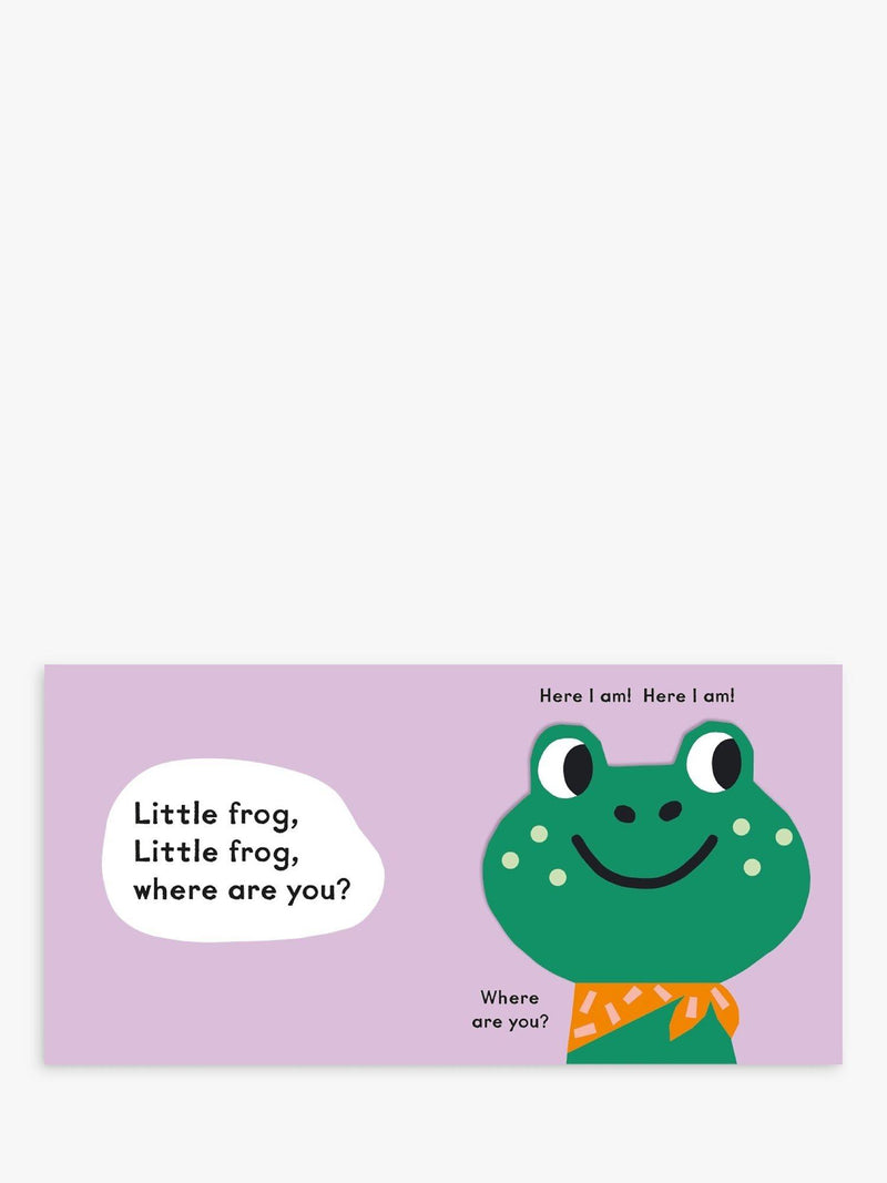 Baby lift-the-flap board book with mirrors, UK version