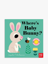 John Lewis Lift-the-Flap Kids' Book with Baby Bunny and Mirror Surprise- Buy online at McGrocer