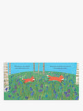 Kids' picture book about brotherly love with gold foil pages (British brand)