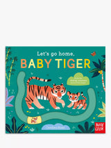 John Lewis Let's Go Home, Baby Tiger Interactive Board Book- Buy online at McGrocer