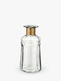 Nkuku Chara clear glass bottle vase - British product