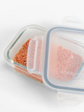 John Lewis airtight leak-proof glass storage container, clear, UK version