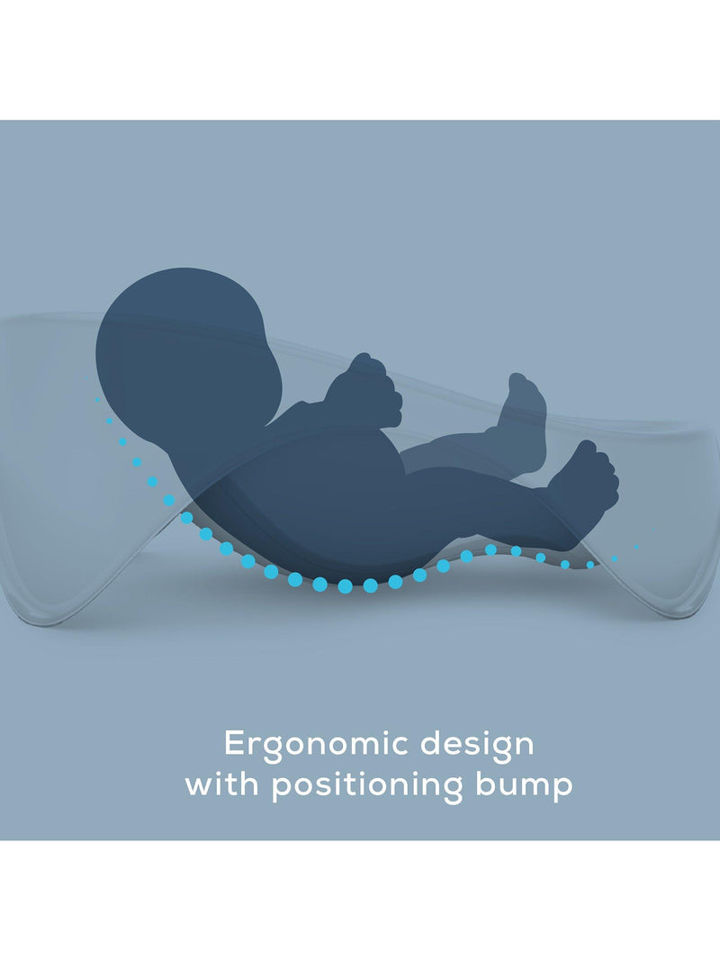 Angelcare 2-in-1 baby bathtub in white - British product