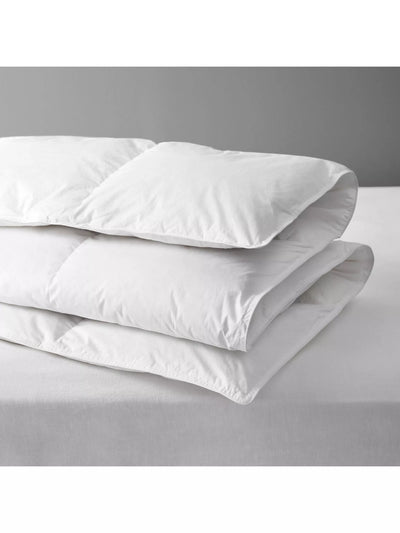 John Lewis John Lewis Natural Duck Down 60/40 Duvet 10.5 Tog White- Buy online at McGrocer