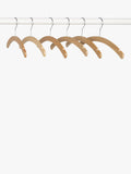 John Lewis FSC Beech crescent hangers set of 6, UK version
