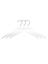 John Lewis John Lewis No-Slip Hangers Set of 3 White- Buy online at McGrocer
