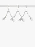 John Lewis no-slip hangers set of 3 white (British brand)