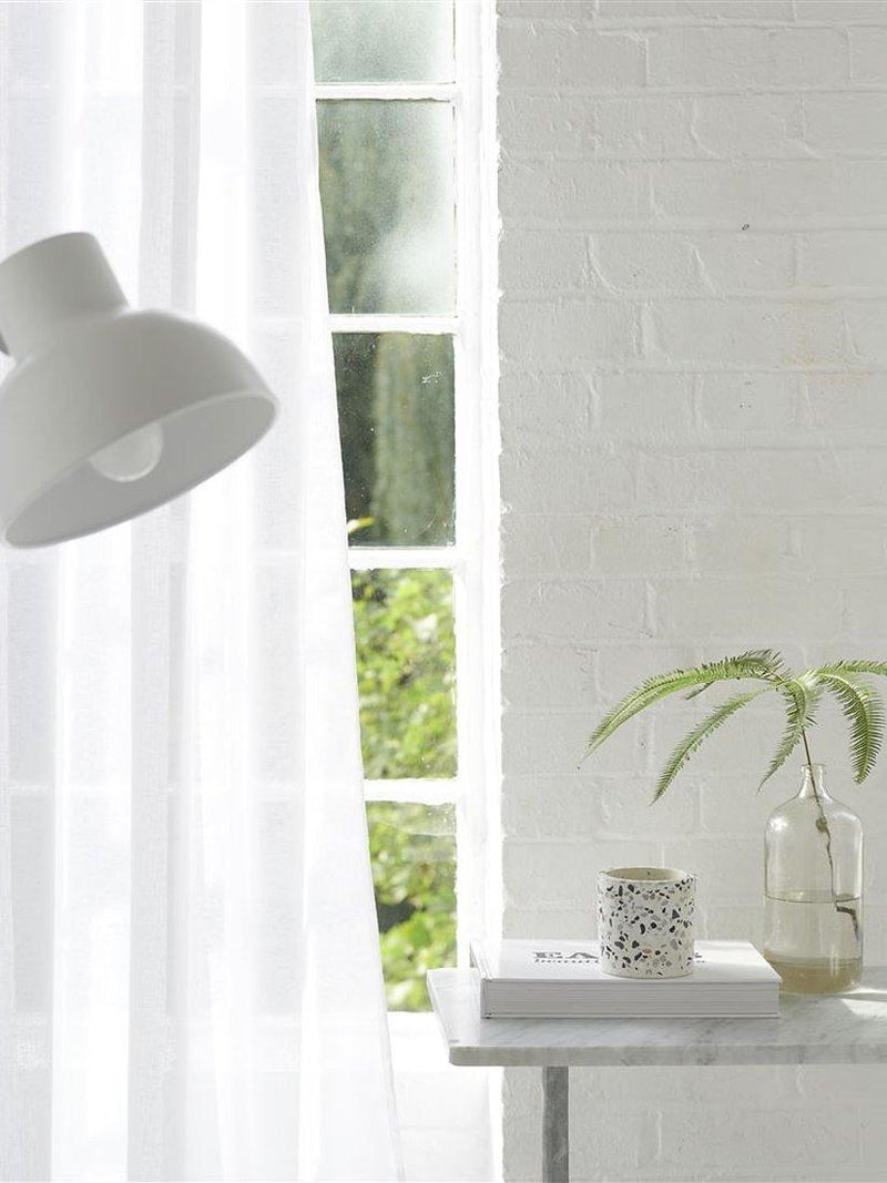 قماش شفاف Designers Guild Garonne بوليستر معاد تدويره 315 سم - منتج بريطاني