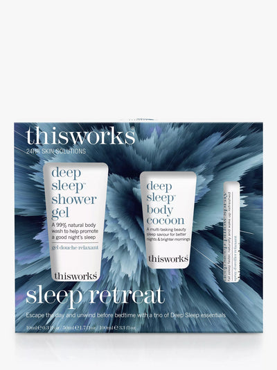 John Lewis Sleep-Inducing Bodycare Gift Set with 100ml Shower Gel, 50ml Body Cocoon, and 10ml Pillow Spray- Buy online at McGrocer