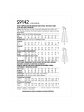 Simplicity S9142 sewing pattern one shoulder jumpsuit - British product