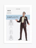 Simplicity men's tuxedo costume sewing pattern, UK version