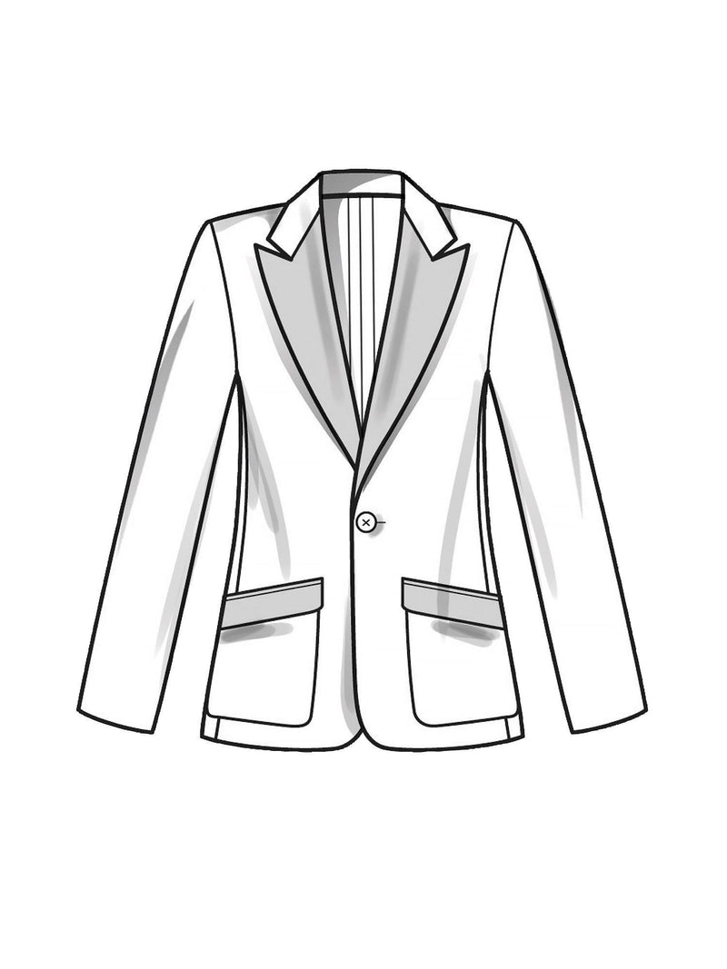 Simplicity men's tuxedo costume sewing pattern, UK version