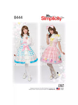John Lewis Simplicity Misses' Ruffle Dress Costume Sewing Pattern, S8444- Buy online at McGrocer