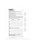 Simplicity S9626 costume sewing pattern - British product