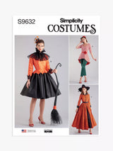 John Lewis Simplicity Misses' Halloween Costumes Sewing Pattern S9632- Buy online at McGrocer