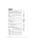 Simplicity Halloween costume sewing pattern S9632 - British product