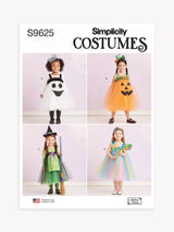 John Lewis Simplicity Toddlers' Tulle Halloween Costumes Sewing Pattern S9625- Buy online at McGrocer