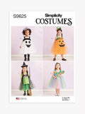 Simplicity toddler Halloween costume sewing pattern S9625 (British brand)