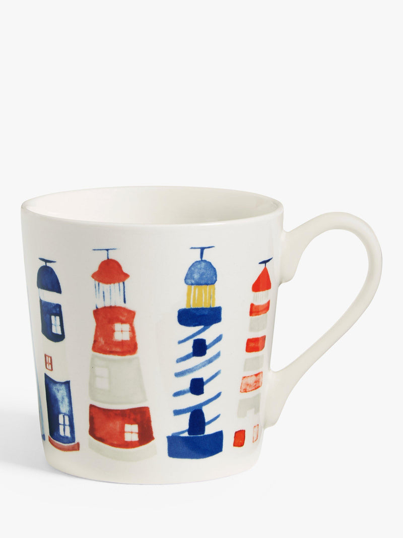Coastal Lighthouse Stoneware Mug 330ml