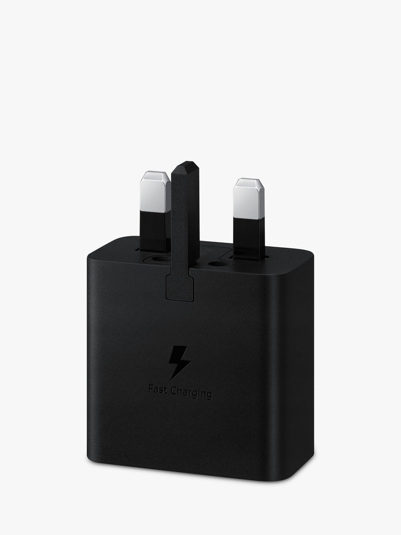 Samsung USB-C fast charger 15W black (British brand)