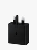 Samsung USB-C fast charger 15W black (British brand)