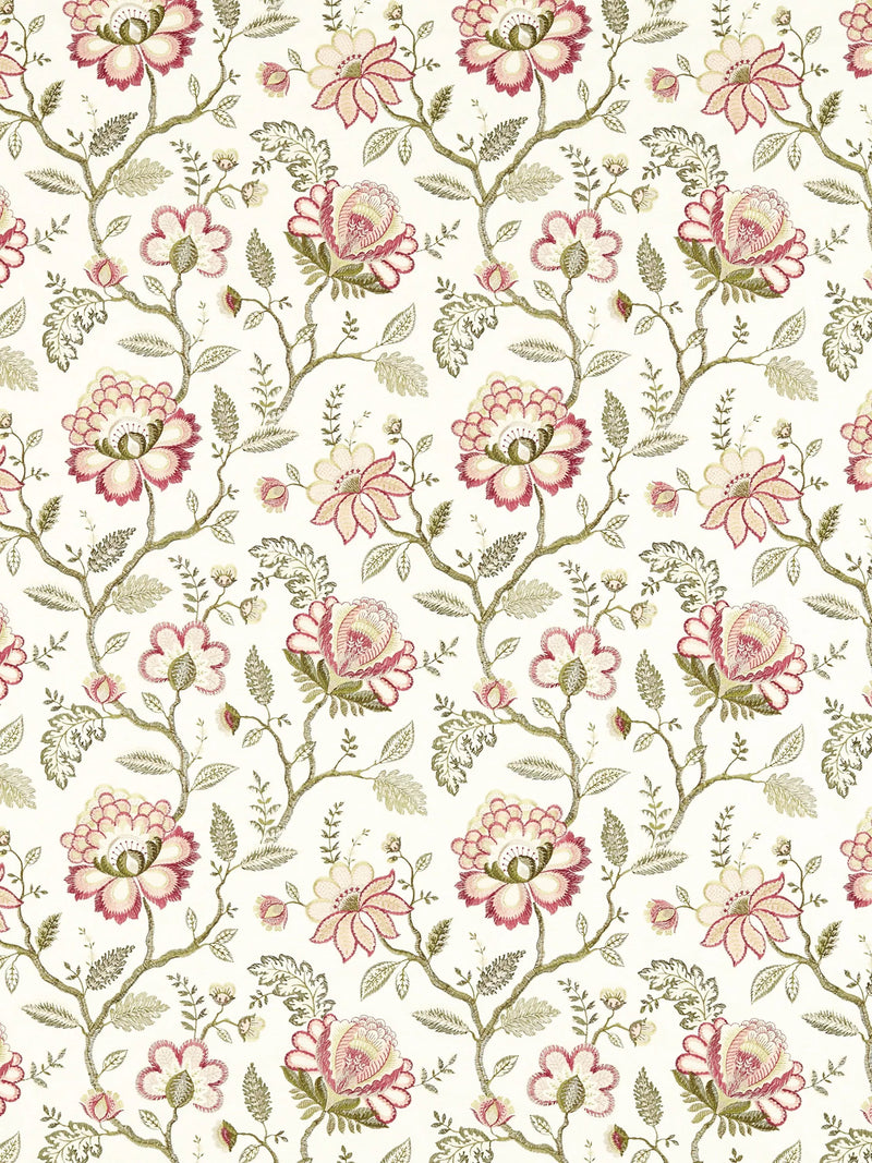Clarke & Clarke Adeline Jacobean Style Furnishing Fabric 130cm Width