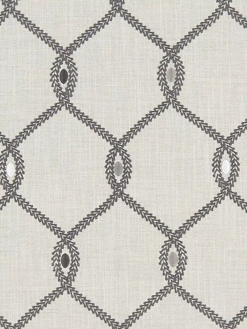 Clarke & Clarke Opus furnishing fabric with graphic pattern - British product