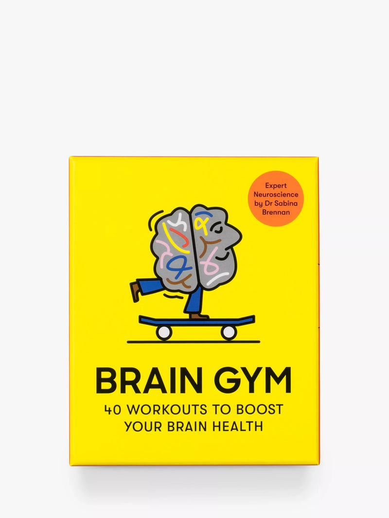 Brain gym workout card set by Laurence King Publishing, UK version