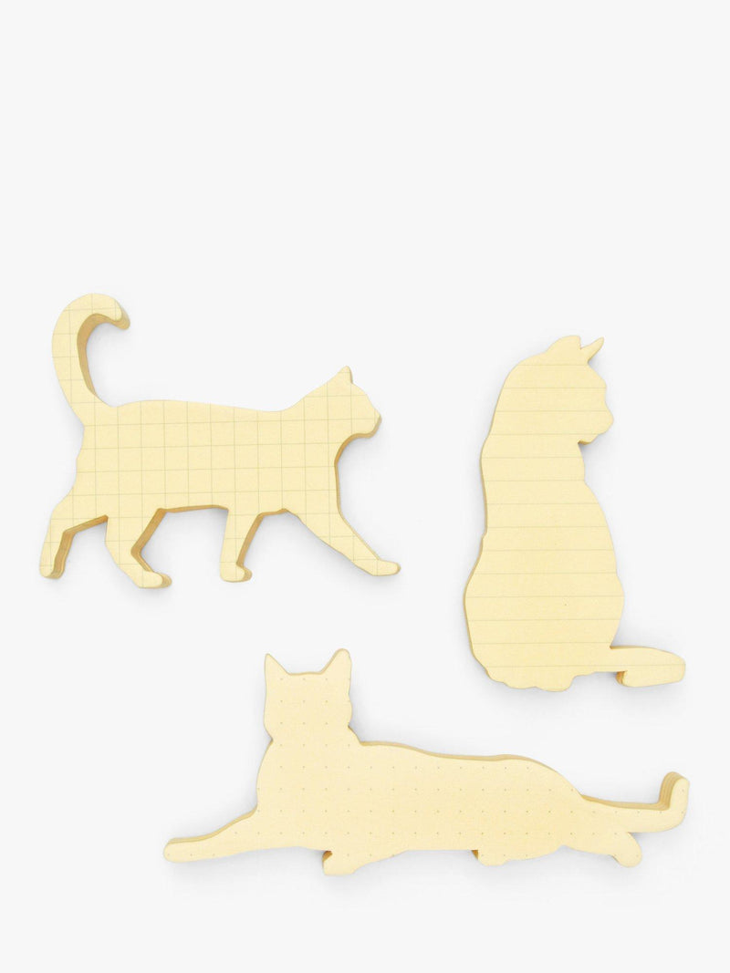 SUCK cat-shaped sticky notes (British brand)