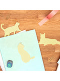 SUCK cat-shaped sticky notes (British brand)