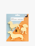 Set of dog shaped sticky notes for paperwork (British brand)