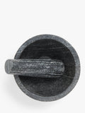 John Lewis honed marble pestle mortar grey, UK version