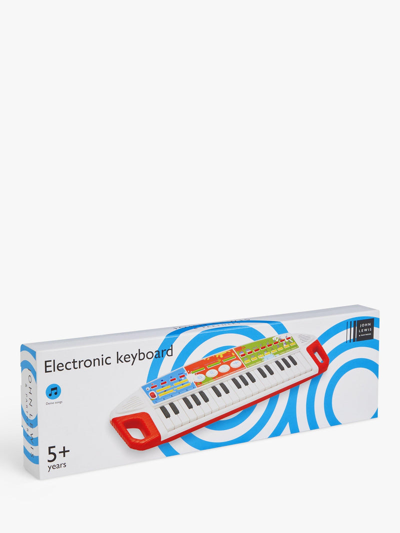John Lewis 37-key electronic keyboard for children, British brand