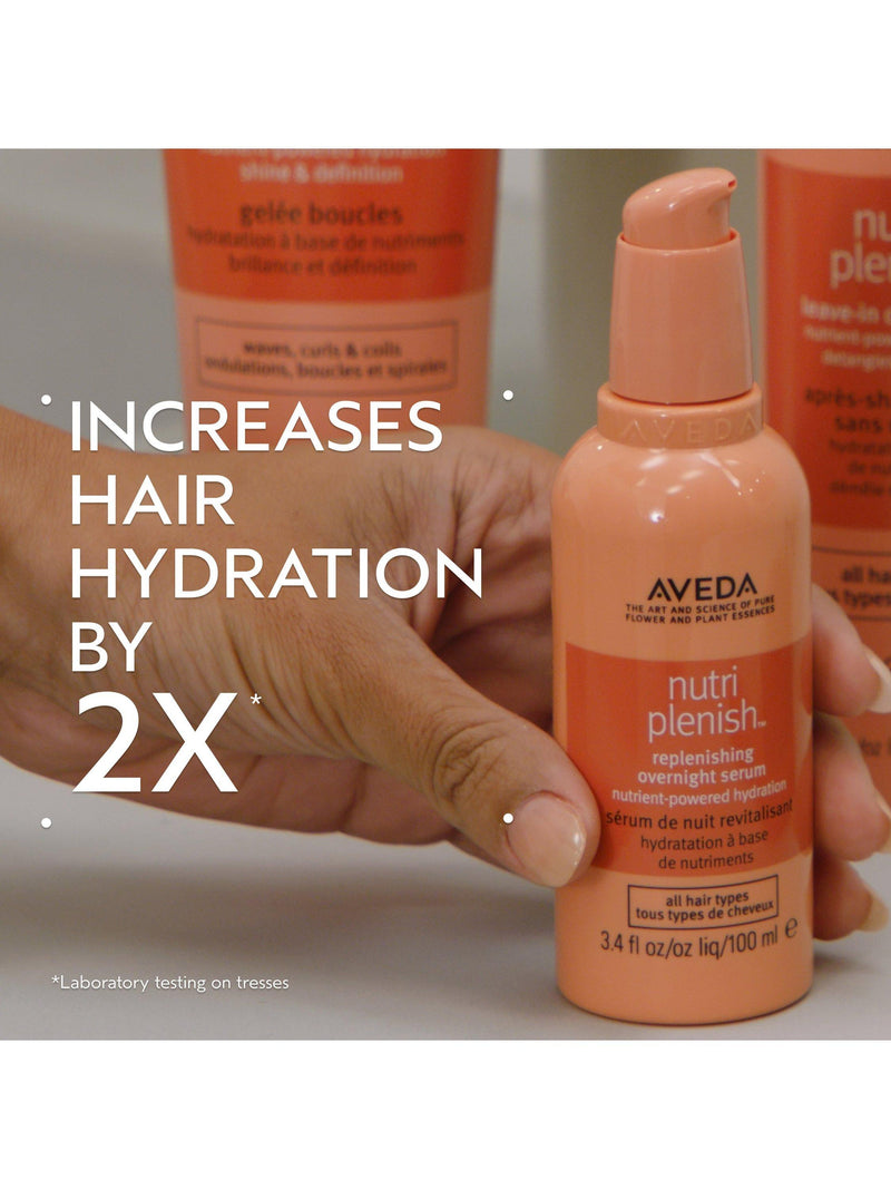 Aveda Nutri-Plenish replenishing overnight hair serum 100ml, imported from the UK