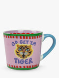 Eleanor Bowmer mug, Go Get 'Em Tiger design, 300ml - British product