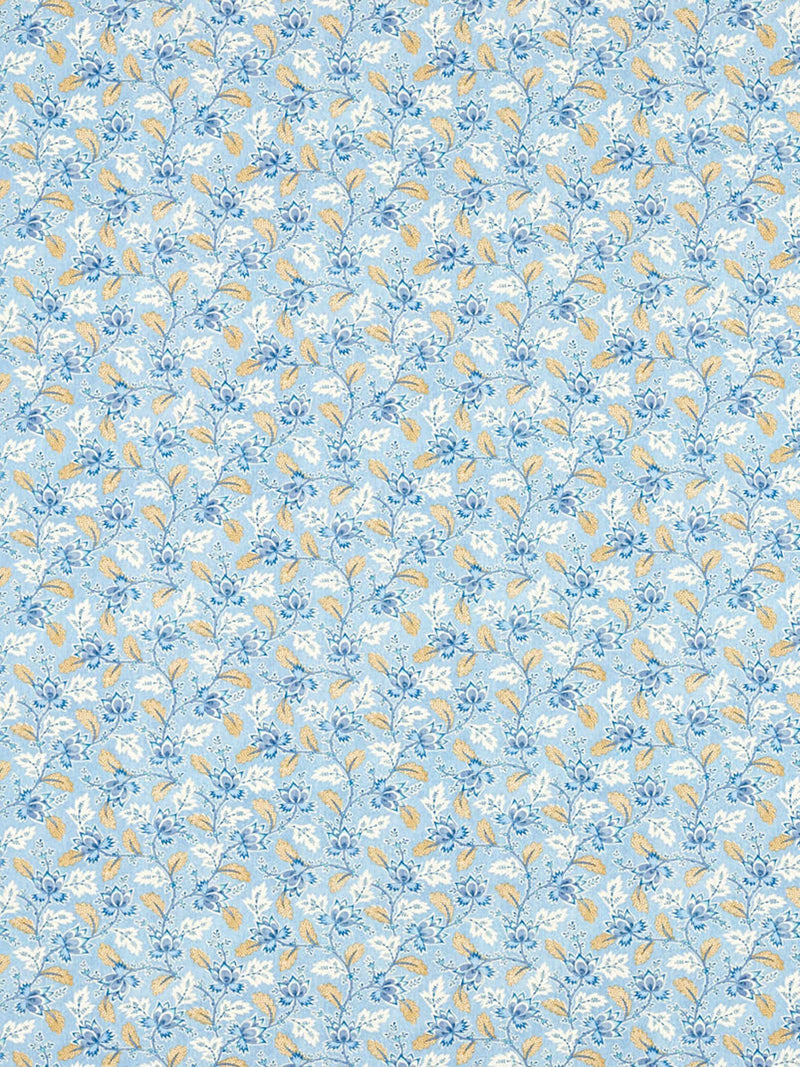 Sanderson Dallimore furnishing fabric with floral trail design (British brand)