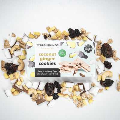 Holland & Barrett The Beginnings Coconut Ginger Cookies 80g- Buy online at McGrocer