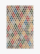 John Lewis John Lewis Mori Geometric Floral Rectangular Rug 180 x 120 cm- Buy online at McGrocer