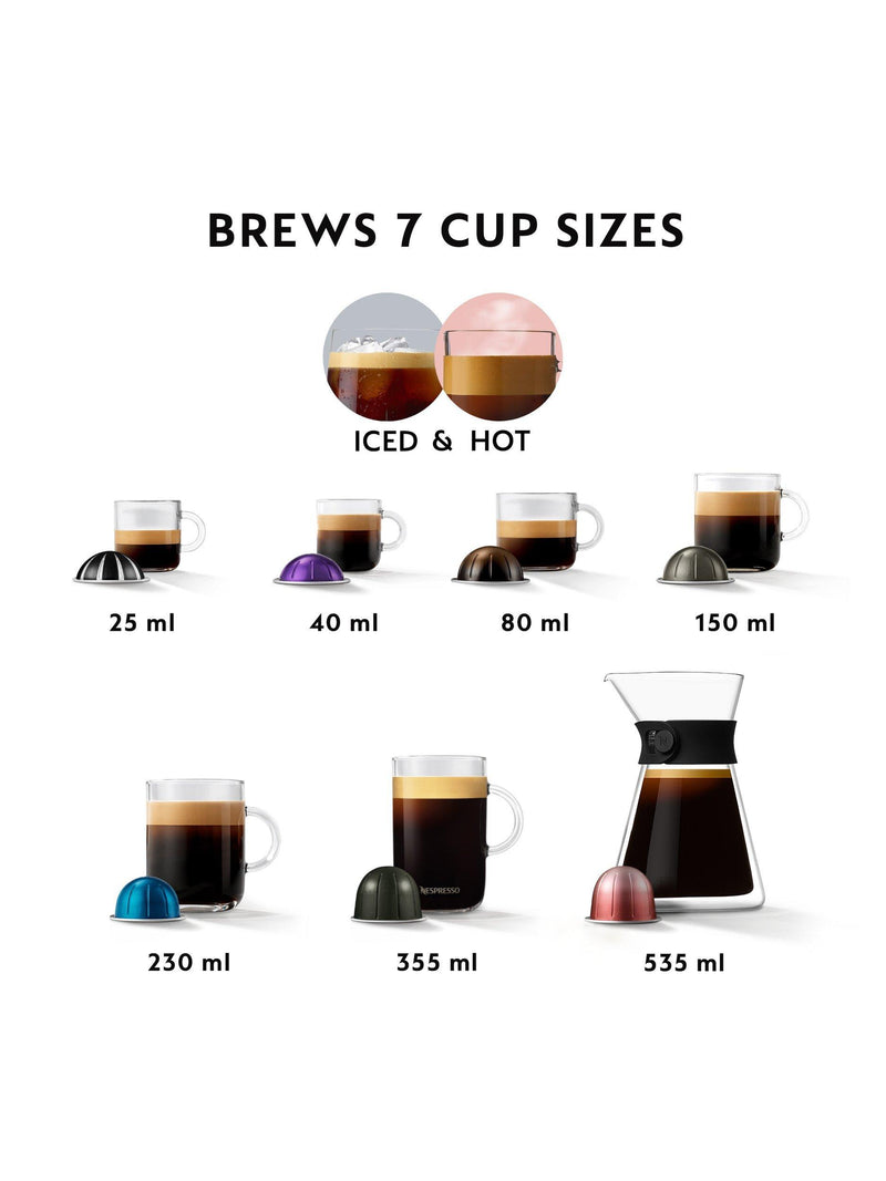Nespresso Vertuo Creatista coffee machine, imported from the UK