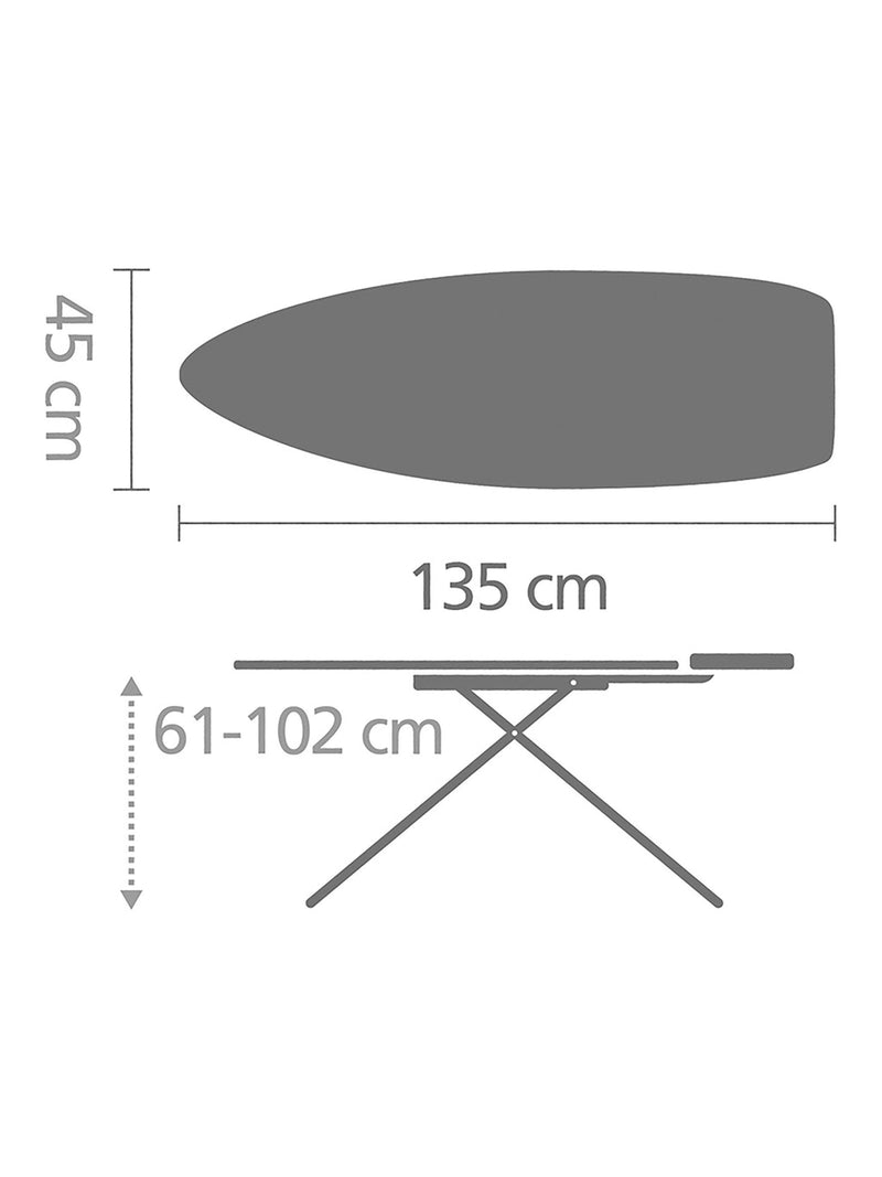 Brabantia ironing board C 124x45cm - British product