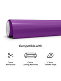 Cricut colour-changing vinyl purple/turquoise - British product