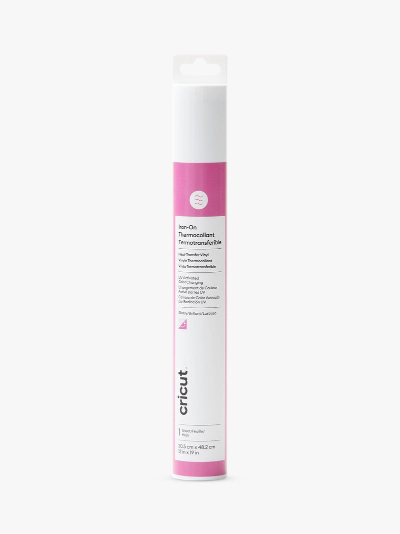 Cricut colour-changing iron-on vinyl - British product