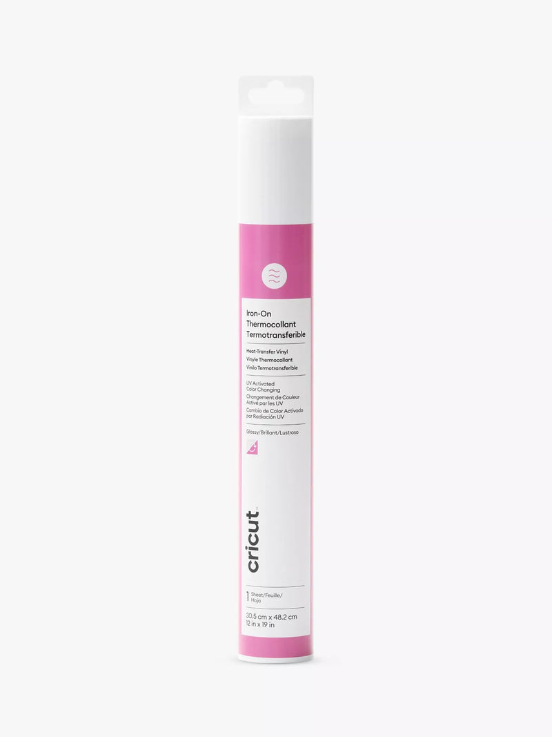 Cricut colour-changing iron-on vinyl - British product