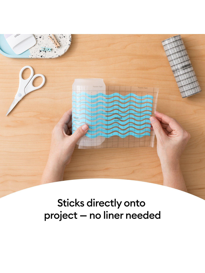 Cricut Joy linerless transfer tape clear 3m (British brand)