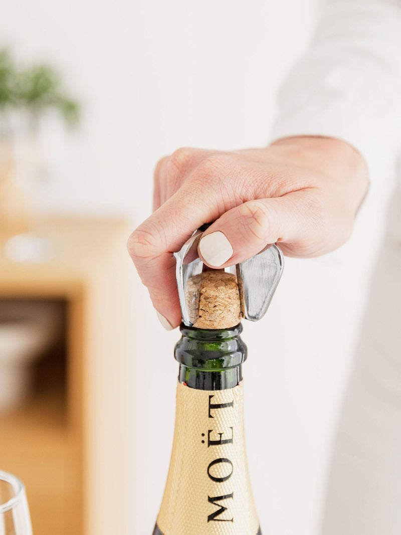 Uberstar Champagne and Prosecco Star bottle opener, imported from the UK