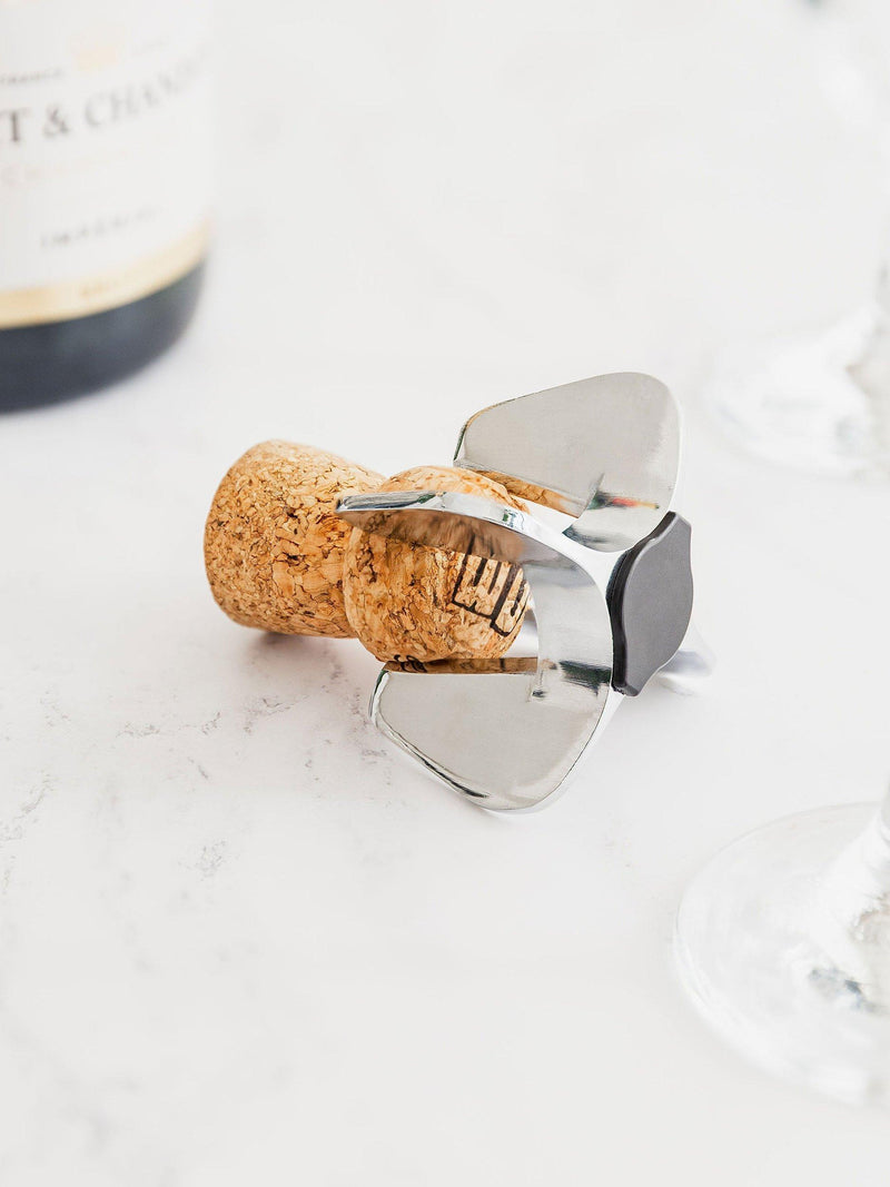 Uberstar Champagne and Prosecco Star bottle opener, imported from the UK
