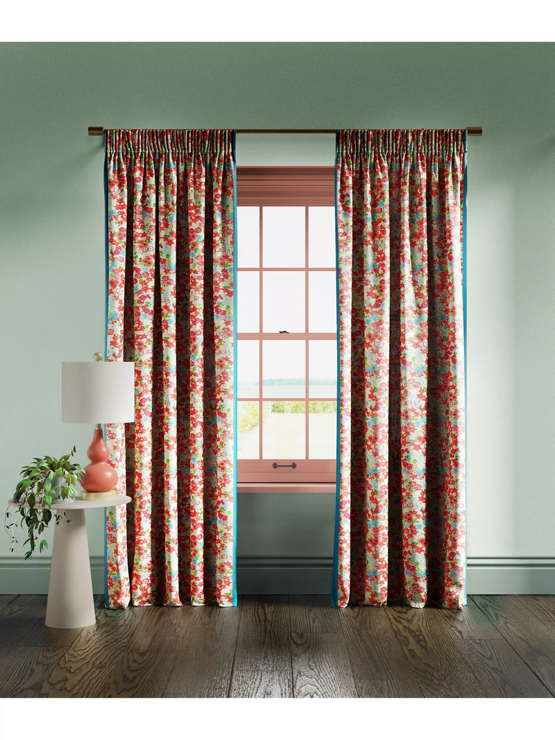Harlequin Wildflower Meadow curtains 137cm drop, imported from the UK