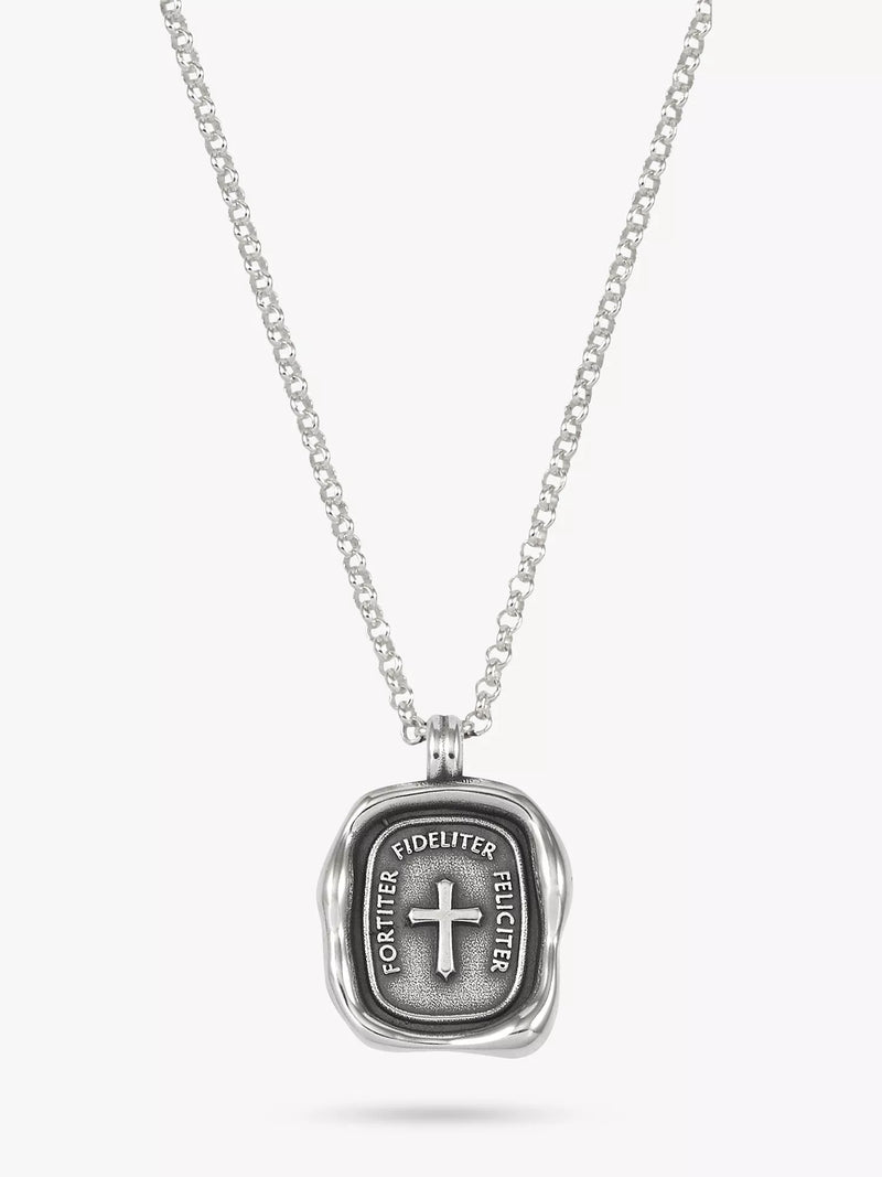 Dower & Hall sterling silver pendant necklace 55cm - British product